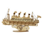 Деревянный 3D пазл «Круизный лайнер»