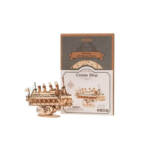 Деревянный 3D конструктор «Круизный лайнер» , коробка