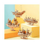 Деревянный 3D конструктор «Круизный лайнер» , коллекция