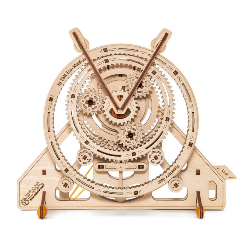 Деревянный механический 3d пазл «Планетарный редуктор»