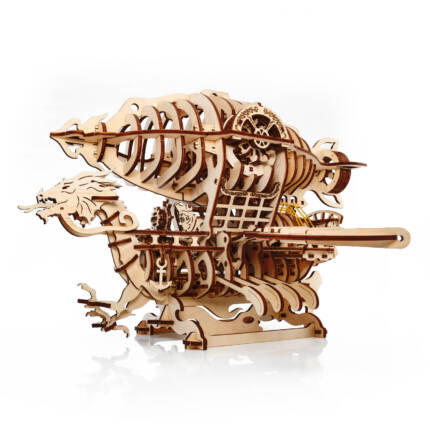 Деревянный 3D-пазл «Летучий корабль»