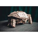 «Черепаха» механический заводной 3D-конструктор, зеленый фон