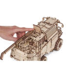 3D конструктор «Зерноуборочный комбайн GH800», вид сверху на молотилку