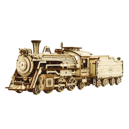 Деревянный 3D пазл "Локомотив"