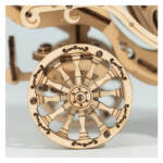 3D деревянный конструктор "Карета-тыква", колесо в деталях