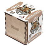 Деревянный пазл «Рысь», коробка