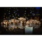 Деревянный 3D пазл 5 в 1 «Транспорт», гирлянды