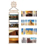 Двухсторинний деревянный пазл «Континенты - Африка», детали