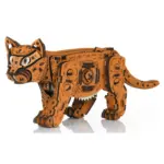 Механический деревянный 3D-пазл «Котёнок рыжий»