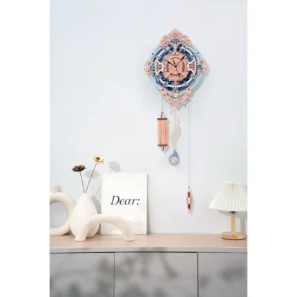 3d пазл «Настенные часы», на стене2