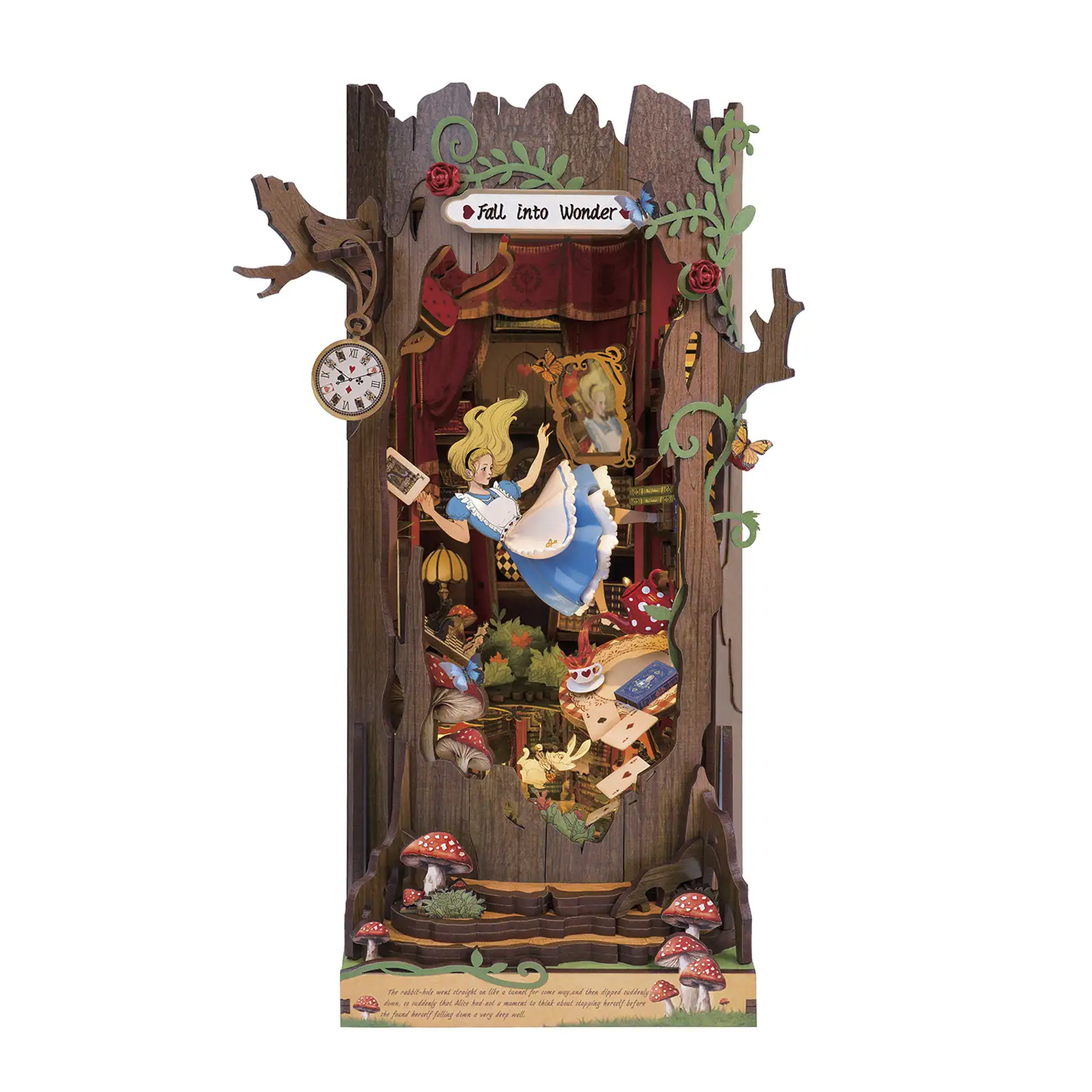 3D пазл история в книге «Fall into wonder»